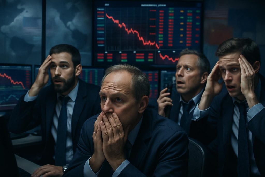 wall street en baisse malgré des résultats financiers solides, dominée par les tensions géopolitiques qui captivent l'attention des investisseurs.