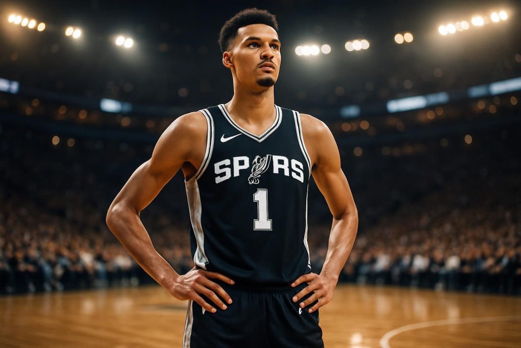 découvrez le rêve ambitieux de victor wembanyama : décrocher le titre nba avec les san antonio spurs dès juin. suivez son parcours et ses objectifs pour une saison historique.