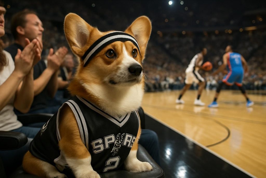 découvrez l'histoire d'aircorgi, le chien qui a vécu la finale de la conférence ouest entre les spurs et le thunder comme un véritable vip de la nba, une expérience unique et captivante.