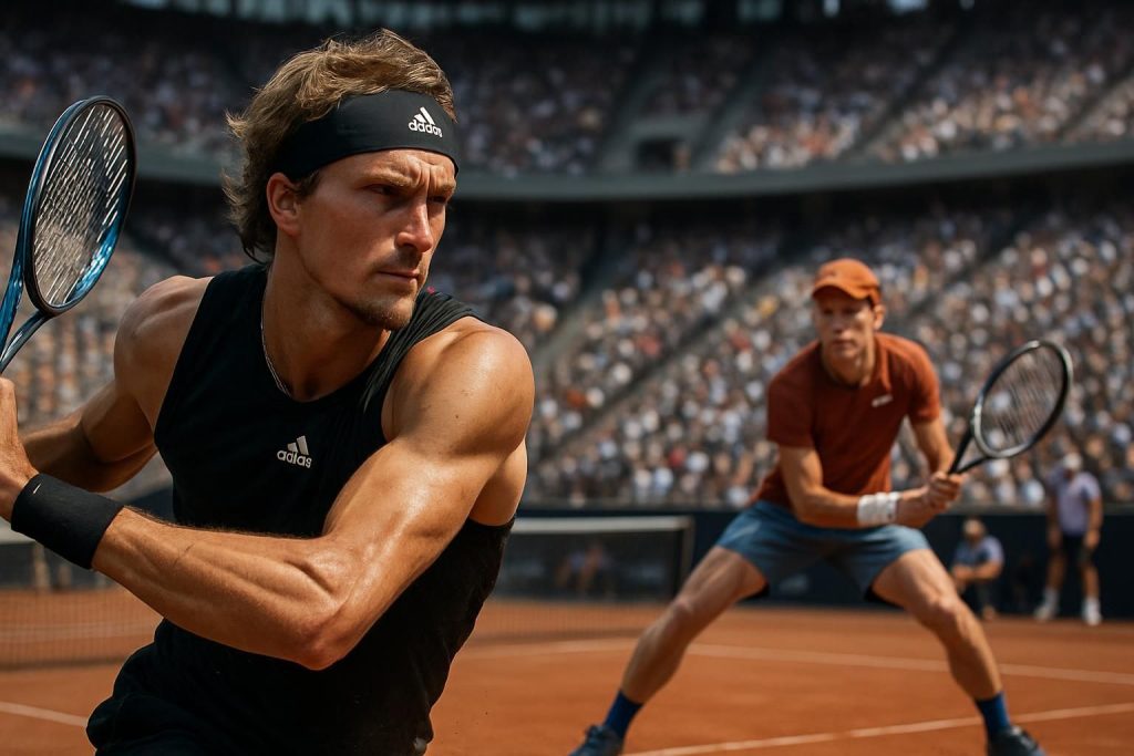 découvrez le duel intense entre alexander zverev et jannik sinner en finale, où zverev affronte son défi mental après huit défaites consécutives contre ce redoutable adversaire.