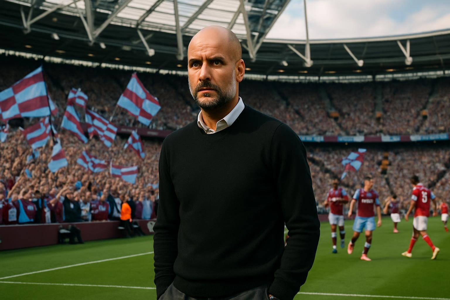 pep guardiola exprime son soutien à west ham, surnommés les irons, avant leur confrontation cruciale contre arsenal, un rival important de manchester city dans la course au titre de la premier league.