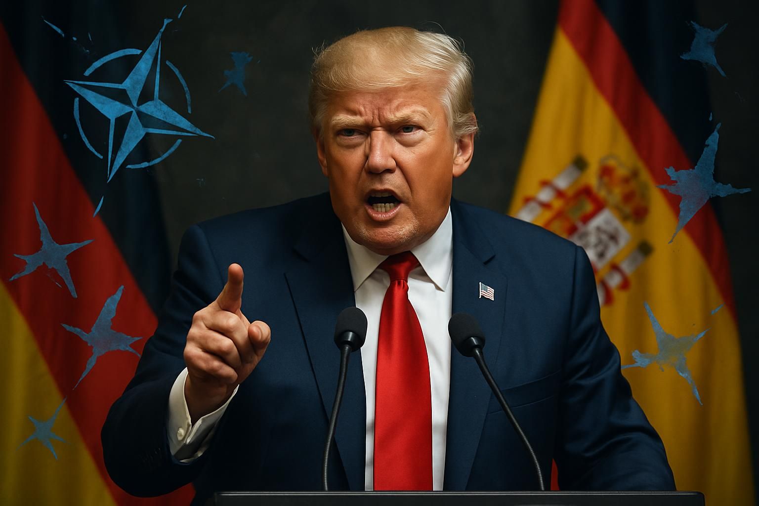 Après l’Espagne, l’Allemagne : Trump intensifie ses attaques contre l’Alliance atlantique