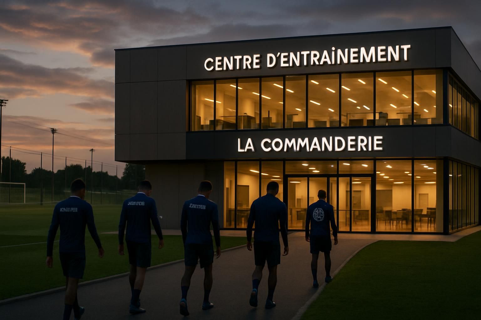 après une lourde défaite à nantes, l'om se replie à la commanderie dès lundi soir pour préparer intensément la suite de la saison.
