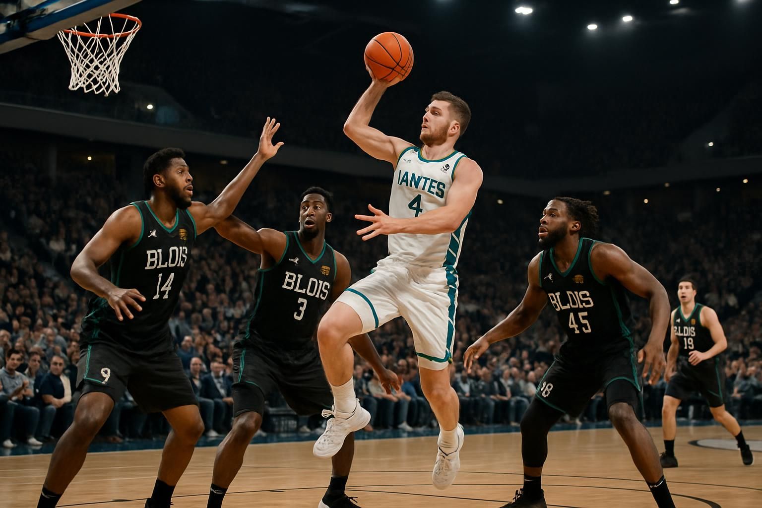 nantes s'impose face à blois en basket-ball élite 2 et maintient ses ambitions pour accéder à la betclic élite cette saison.