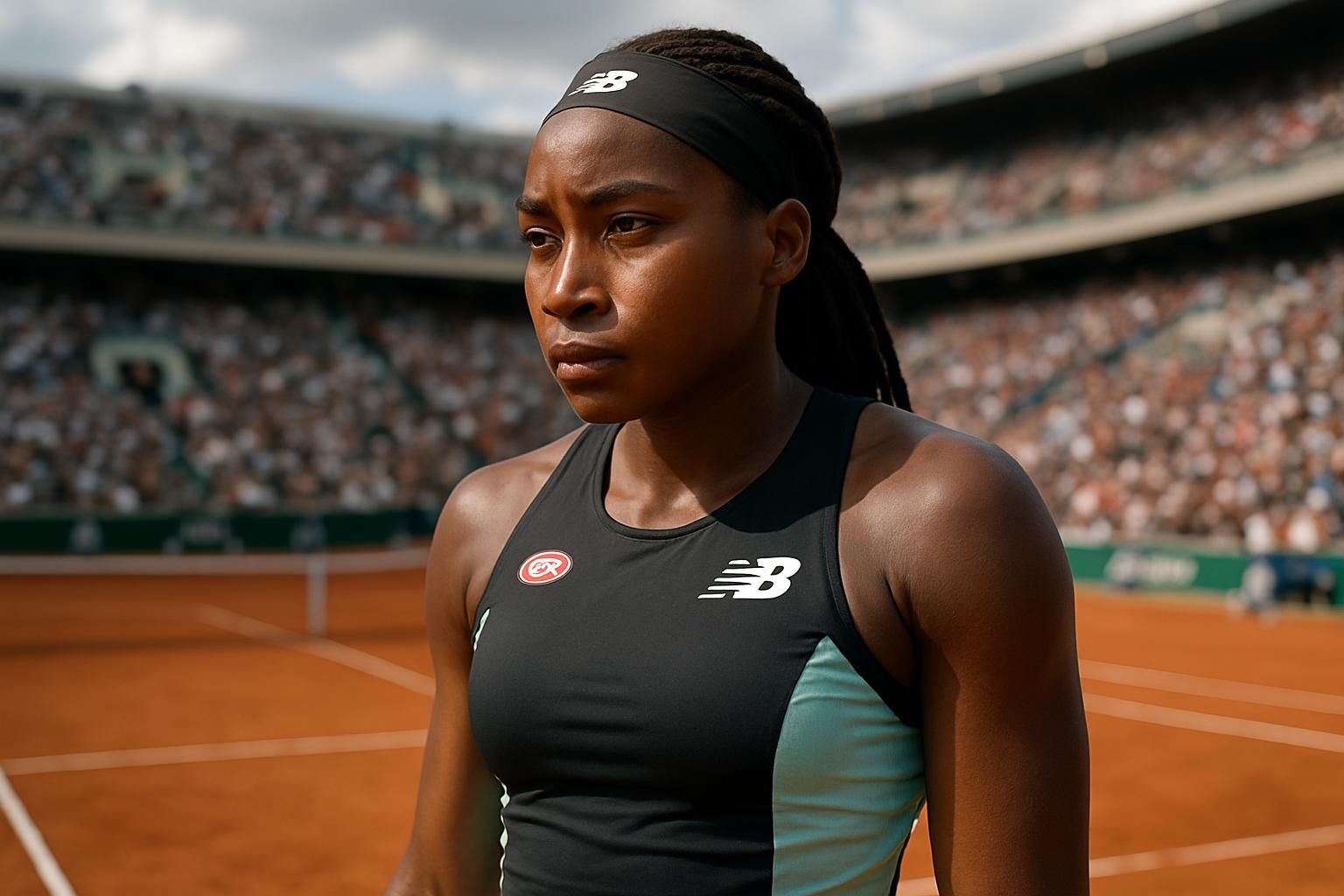 coco gauff, tenante du titre à roland-garros, éliminée au 3e tour, partage son expérience comme une opportunité de croissance et de progrès.