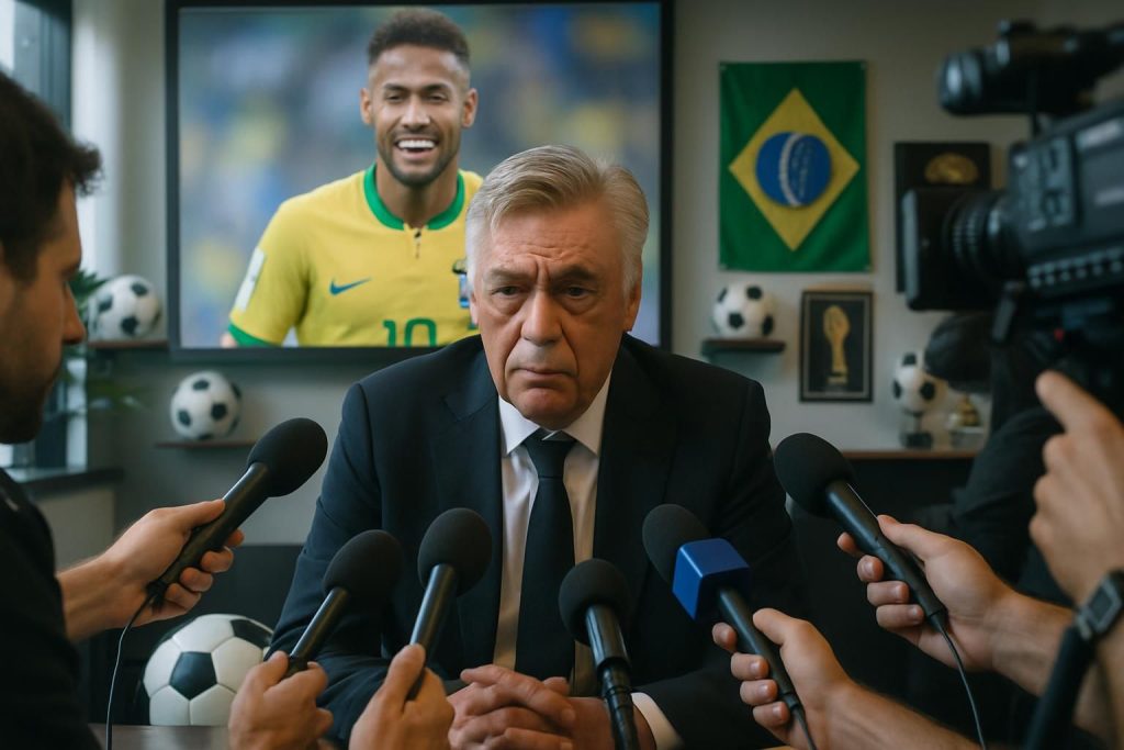 découvrez comment carlo ancelotti a cédé à la pression des fans pour intégrer neymar dans la sélection brésilienne en préparation de la coupe du monde, et les enjeux autour de cette décision cruciale.