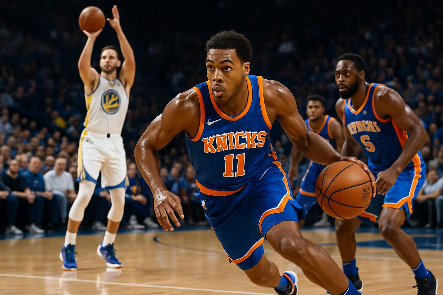 découvrez comment les knicks s'inspirent du style de jeu innovant des warriors pour améliorer leurs performances sur le terrain.