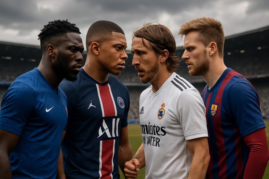 analyse des conflits croissants entre les géants du football européen et leurs impacts sur le sport et les fans.