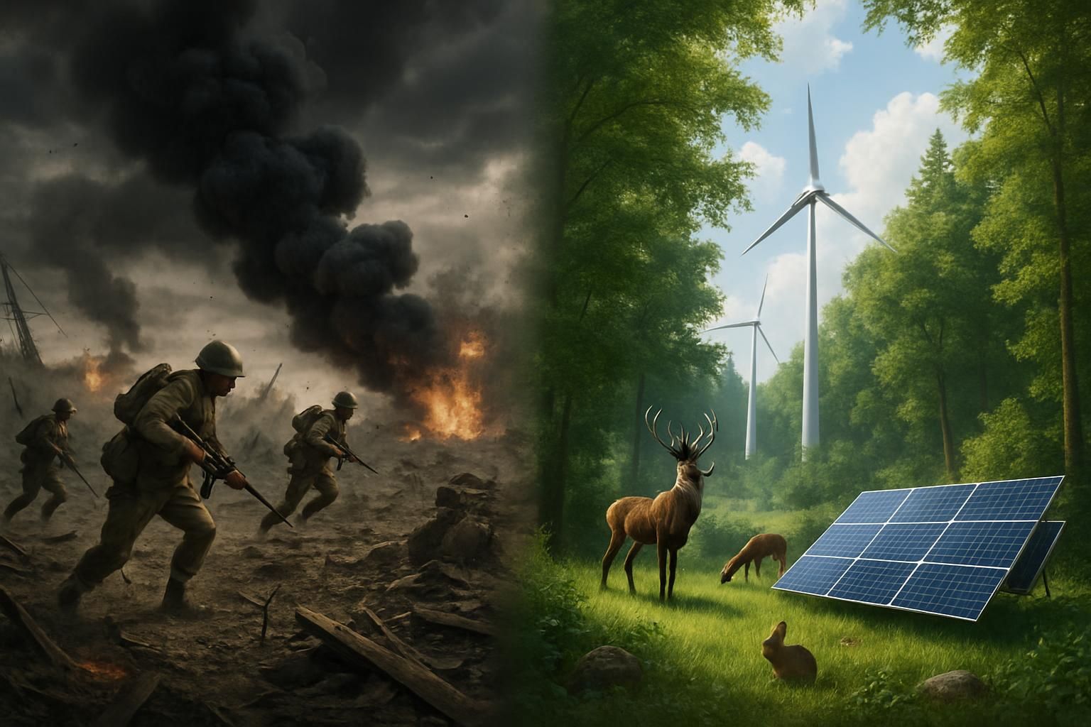 Conflits et climat : quand la guerre menace la planète ou que l’écologie devient un enjeu stratégique