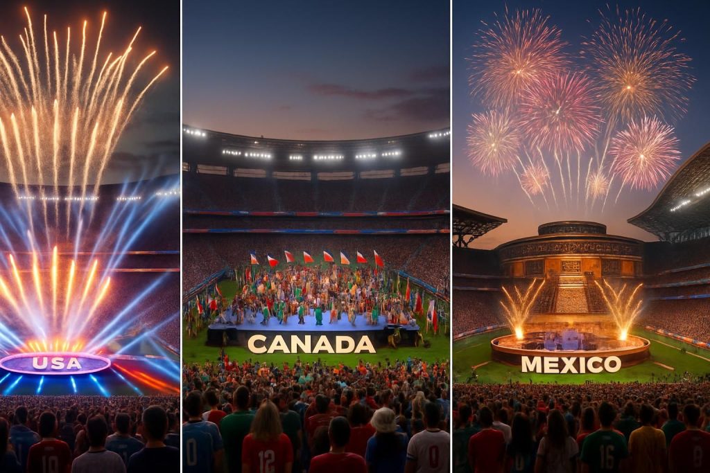 découvrez comment la coupe du monde 2026 promet un départ spectaculaire avec trois cérémonies d’ouverture uniques, réunissant passion, culture et émotions pour un événement inoubliable.