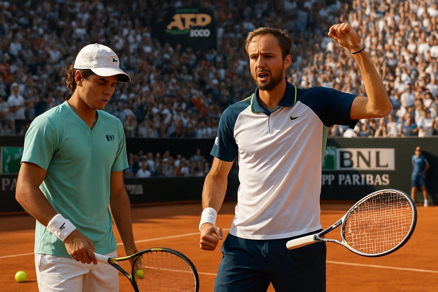 Daniil Medvedev s’impose après un duel acharné contre Martin Landaluce et retrouve Jannik Sinner en demi-finales du Masters 1000 de Rome