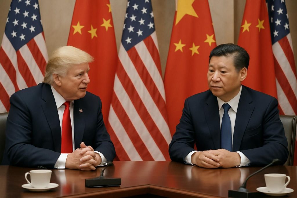 découvrez les échanges diplomatiques entre donald trump et xi jinping en chine, où malgré une ambiance cordiale, le président chinois a réaffirmé un message ferme concernant taïwan.