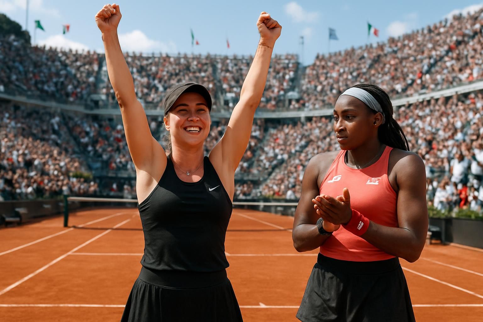 Elina Svitolina triomphe face à Coco Gauff en finale et s’adjuge son troisième titre à Rome