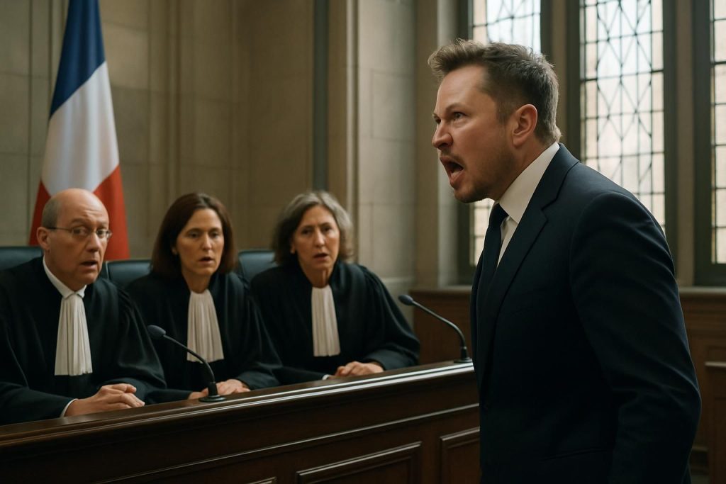 découvrez les accusations d'homophobie portées contre elon musk suite à ses propos choquants envers les magistrats français.