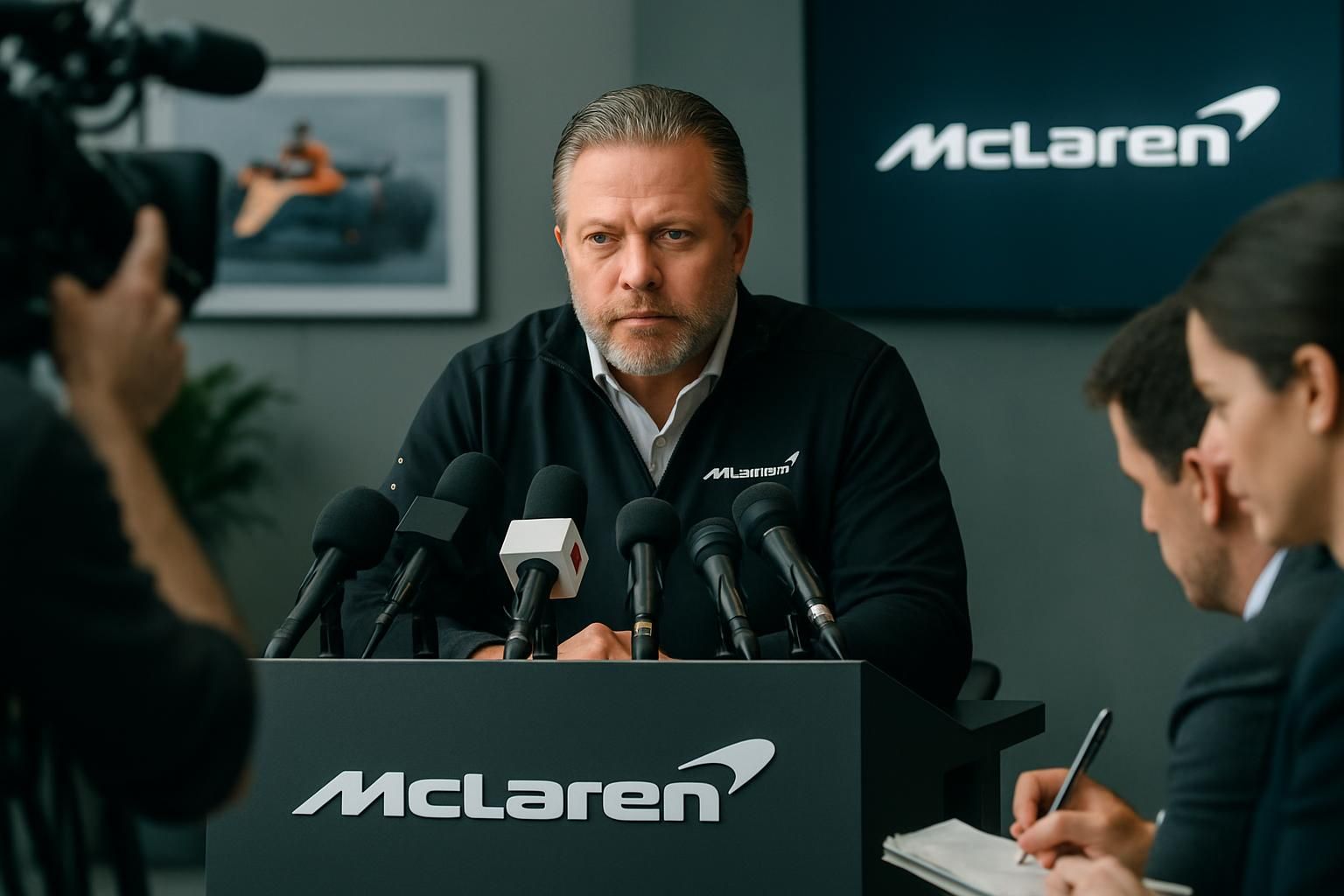 f1 : le directeur de mclaren dément le départ d’oscar piastri au début du mercato, clarifiant la situation du jeune pilote au sein de l’équipe.