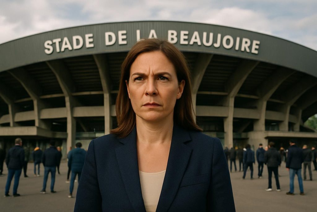 marina ferrari condamne fermement les incidents survenus au stade de la beaujoire lors du match du fc nantes et appelle à une tolérance zéro pour garantir la sécurité et le respect.