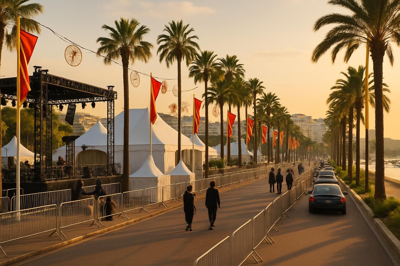 Festival de Cannes : La Croisette se prépare à vibrer