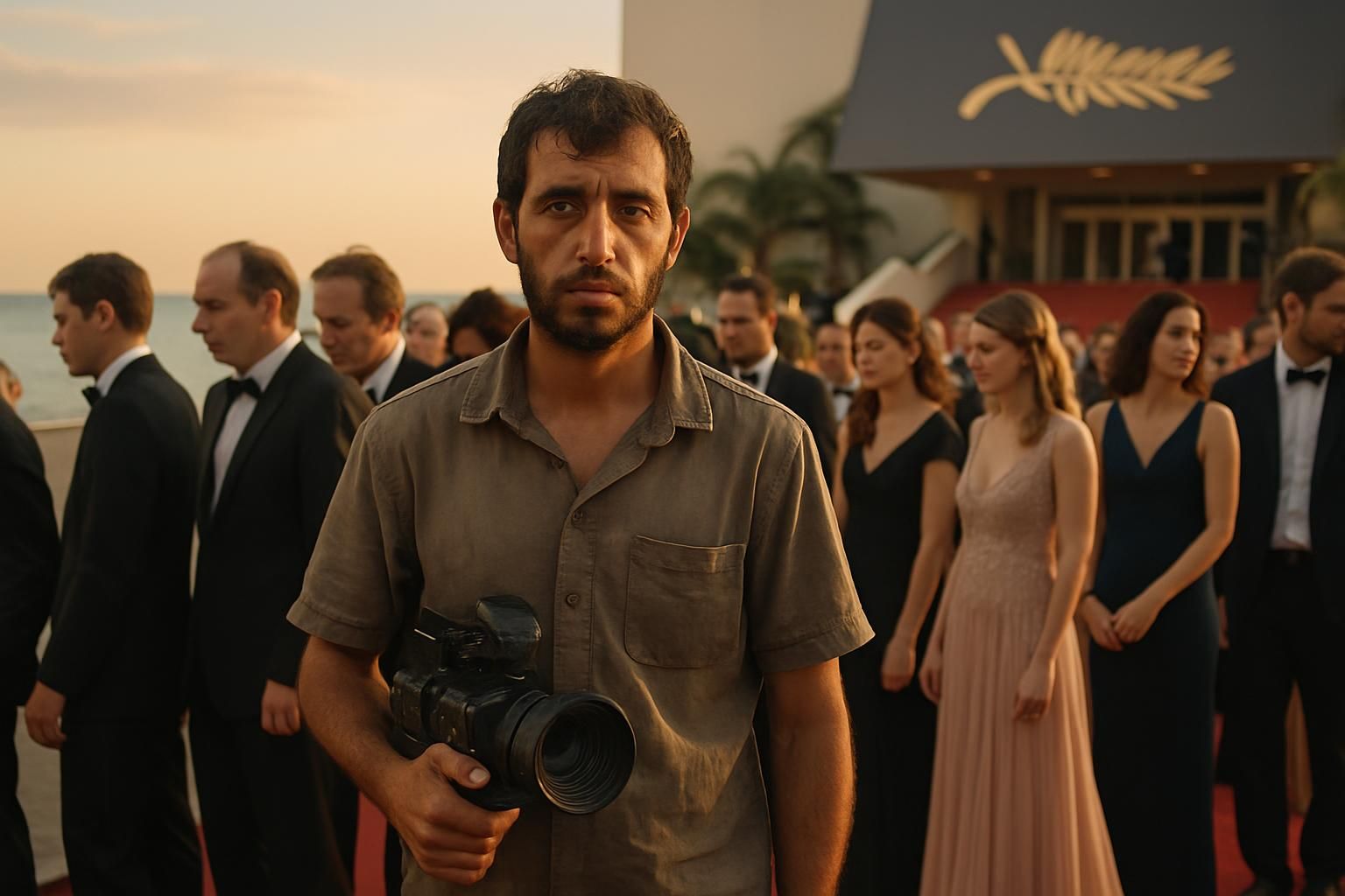 découvrez comment le festival de cannes suscite la controverse en france en détournant le regard d’un cinéaste gazaoui, entre politique et cinéma.
