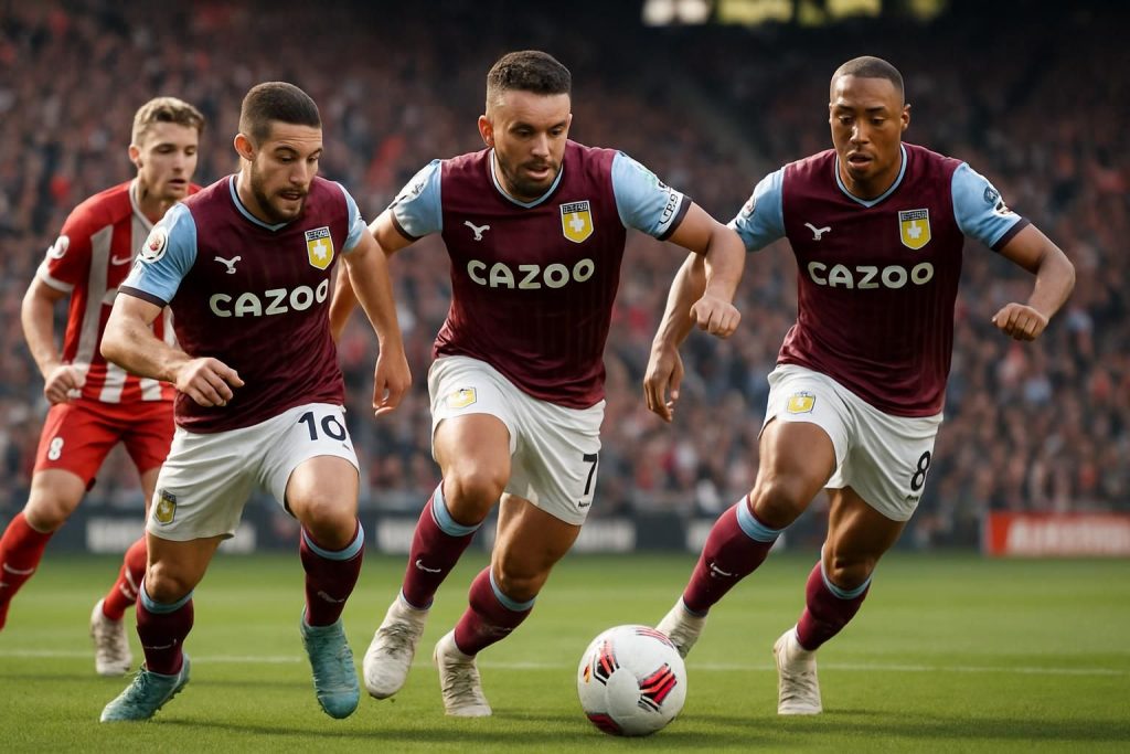 revivez le match fribourg-aston villa où le trio dynamique buendia-mcginn-tielemans a brillamment mis à l'épreuve la défense allemande, offrant un spectacle intense et captivant.
