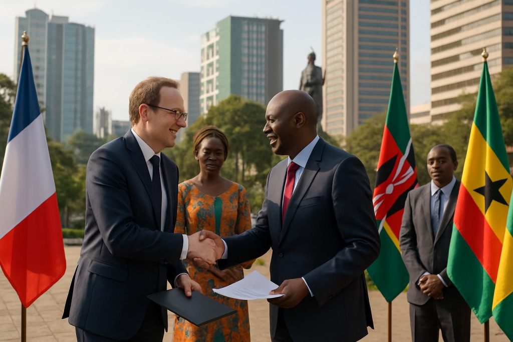 découvrez comment la france renforce son influence géopolitique en afrique depuis nairobi, en tissant de nouvelles alliances et partenariats stratégiques.