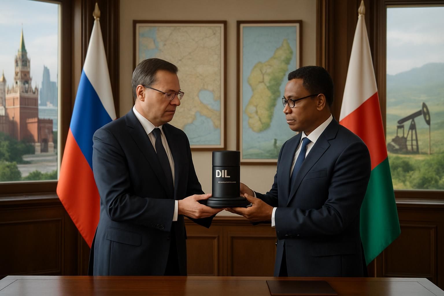 découvrez comment le pétrole devient un moteur clé dans le rapprochement géopolitique entre moscou et antananarivo, révélant des enjeux stratégiques insoupçonnés.