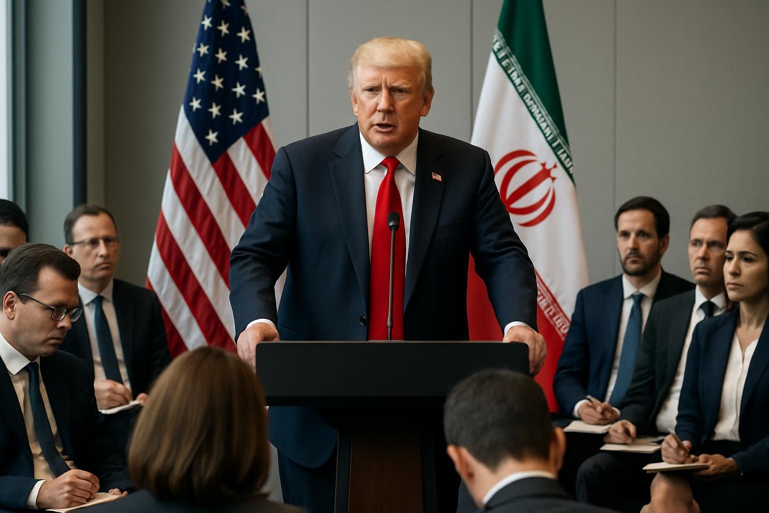 découvrez l'annonce majeure de trump concernant une étape clé dans la négociation d'un accord avec l'iran, un tournant important en géopolitique.