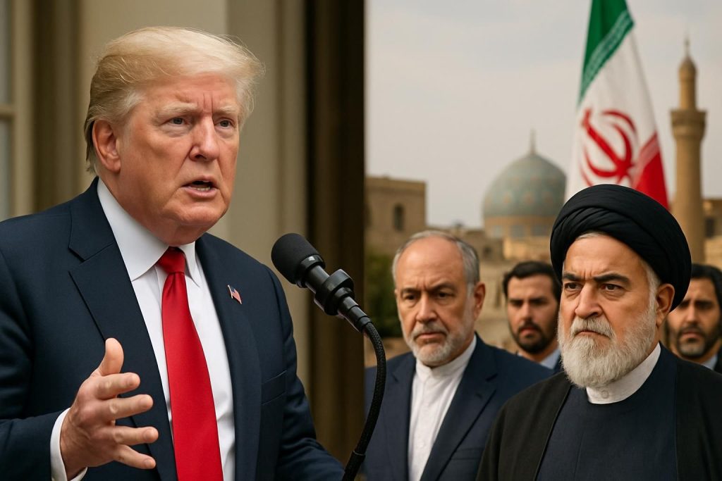 découvrez la déclaration de trump qualifiant d’“entièrement inacceptable” la réaction iranienne à son plan de paix, dans un contexte géopolitique tendu.