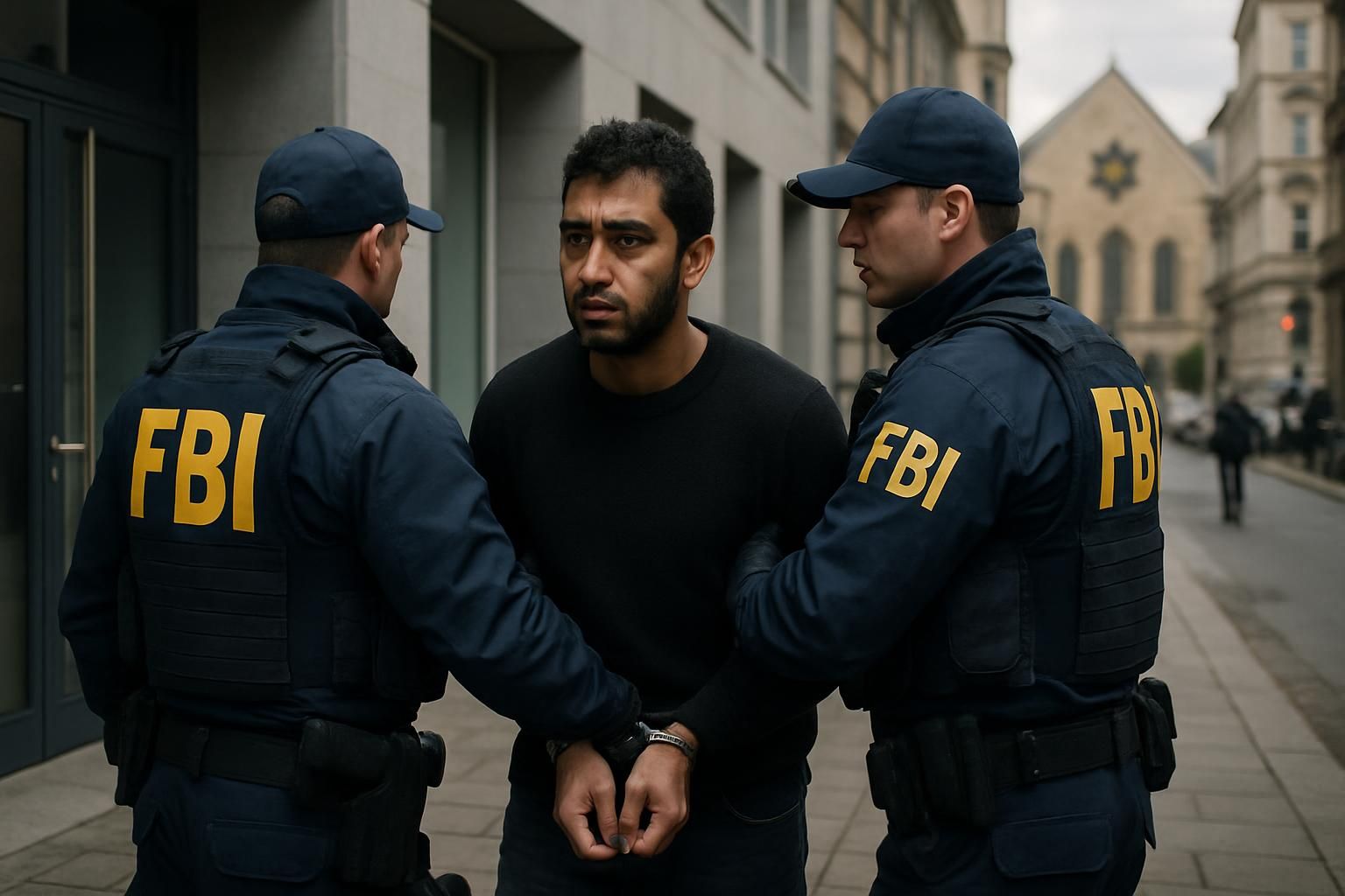 le fbi arrête un irakien suspecté d’une série d’attaques contre des sites juifs en europe, soulignant les enjeux géopolitiques et la lutte contre le terrorisme international.