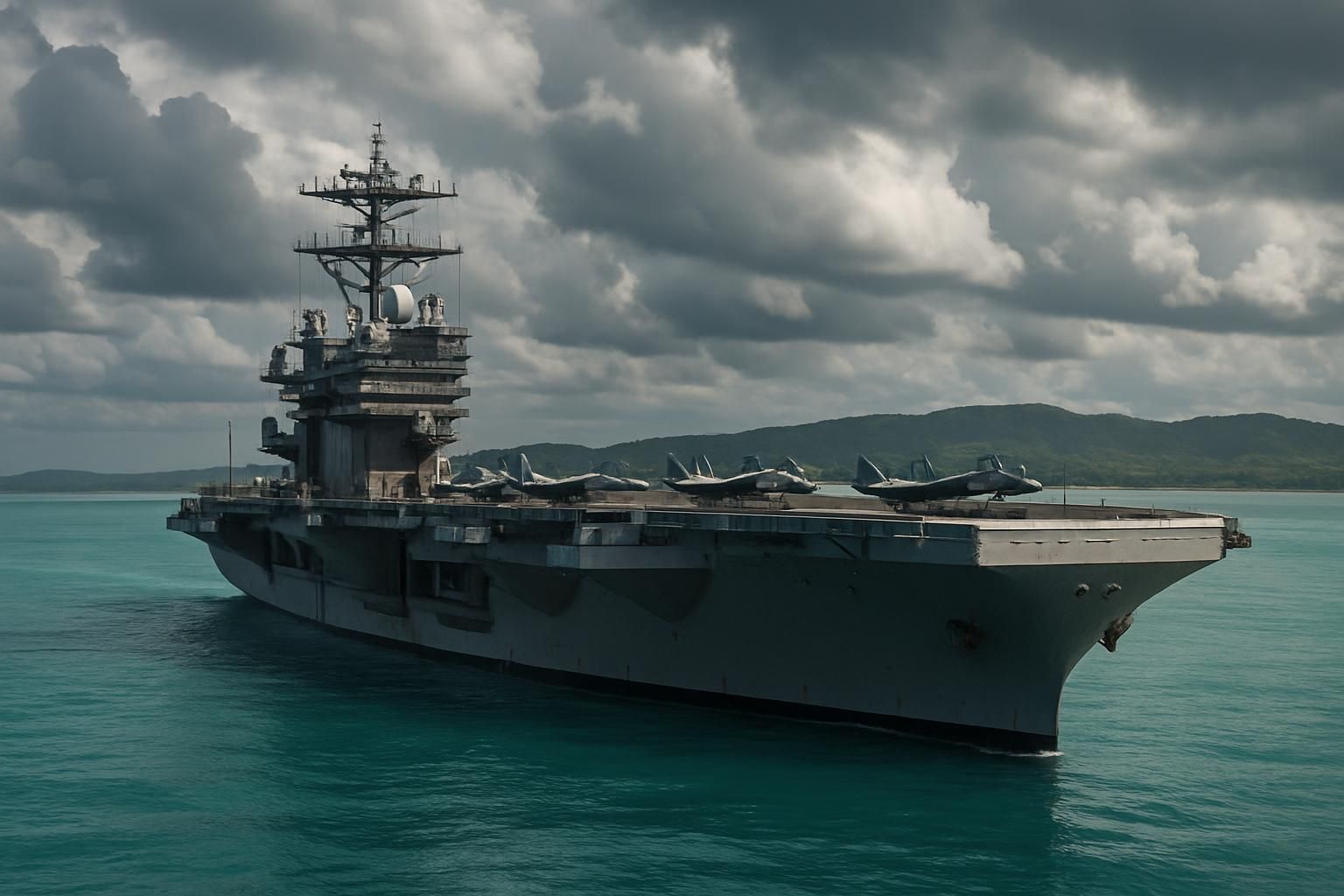 le porte-avions américain « nimitz » est déployé dans les caraïbes, renforçant la pression géopolitique sur cuba et accentuant les tensions régionales.