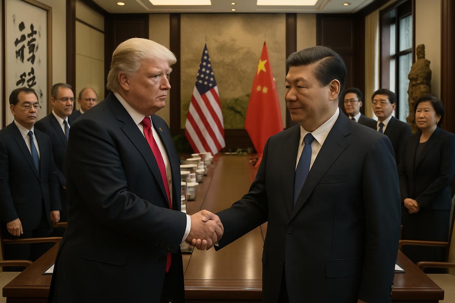 Géopolitique : rencontre historique ou simple formalité ? Analyse du sommet Trump-Xi à Pékin