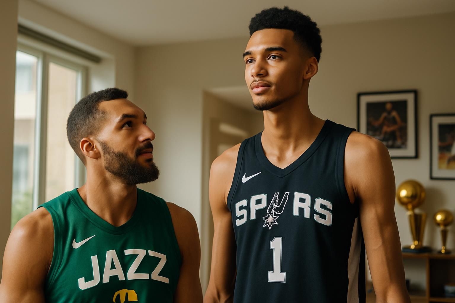 Gobert : « Wembanyama a accompli un nouveau palier dans son évolution »