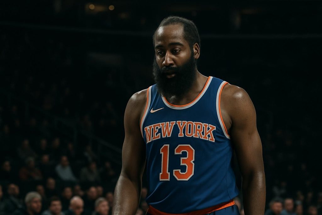 découvrez comment james harden symbolise le déclin récent des knicks de new york, entre espoirs déçus et défis à surmonter dans la franchise emblématique.