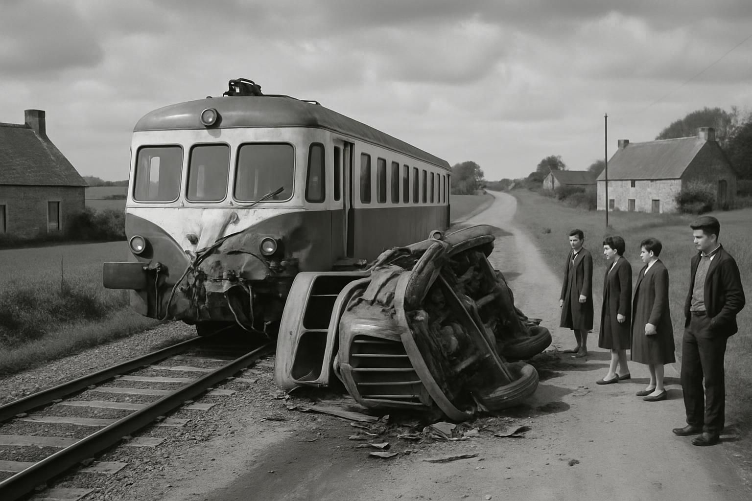 il y a 62 ans, un tragique accident impliquant un autorail et un camion en bretagne a marqué les esprits, laissant une empreinte durable dans l'histoire locale.