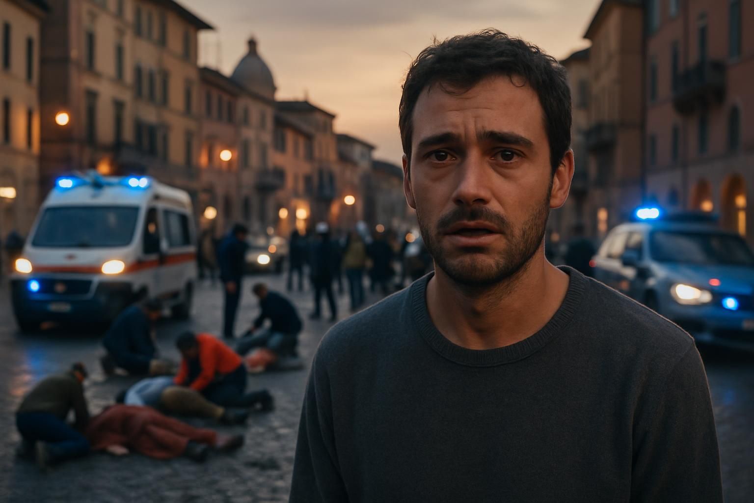 retour sur le drame en italie où un conducteur a percuté huit personnes. découvrez le témoignage poignant d’un témoin encore sous le choc.
