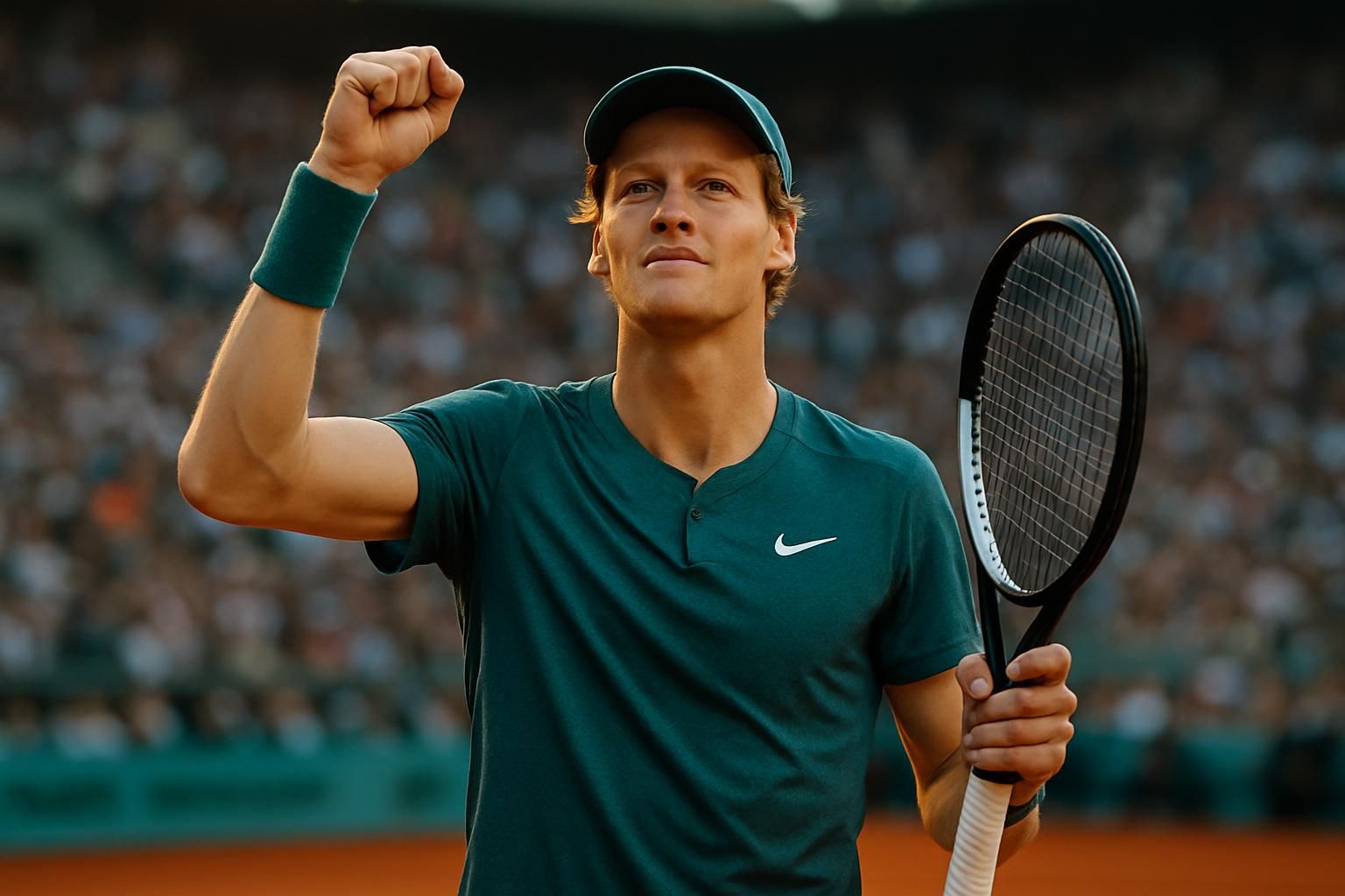 jannik sinner remporte son cinquième succès consécutif en masters 1000 à madrid, affirmant que son objectif principal n'est pas de battre des records, mais de progresser match après match.