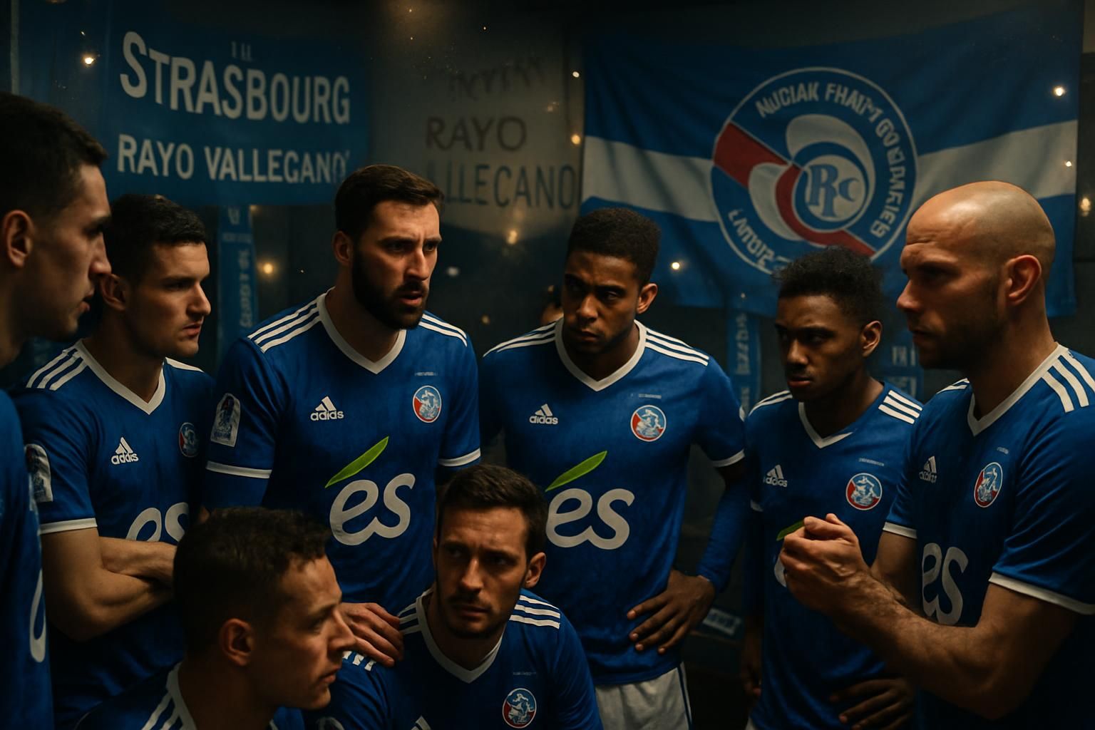 malgré la défaite à l'aller, les strasbourgeois restent confiants et déterminés avant la demi-finale retour de la ligue conference face au rayo vallecano, croyant en leur chance de renverser la situation.