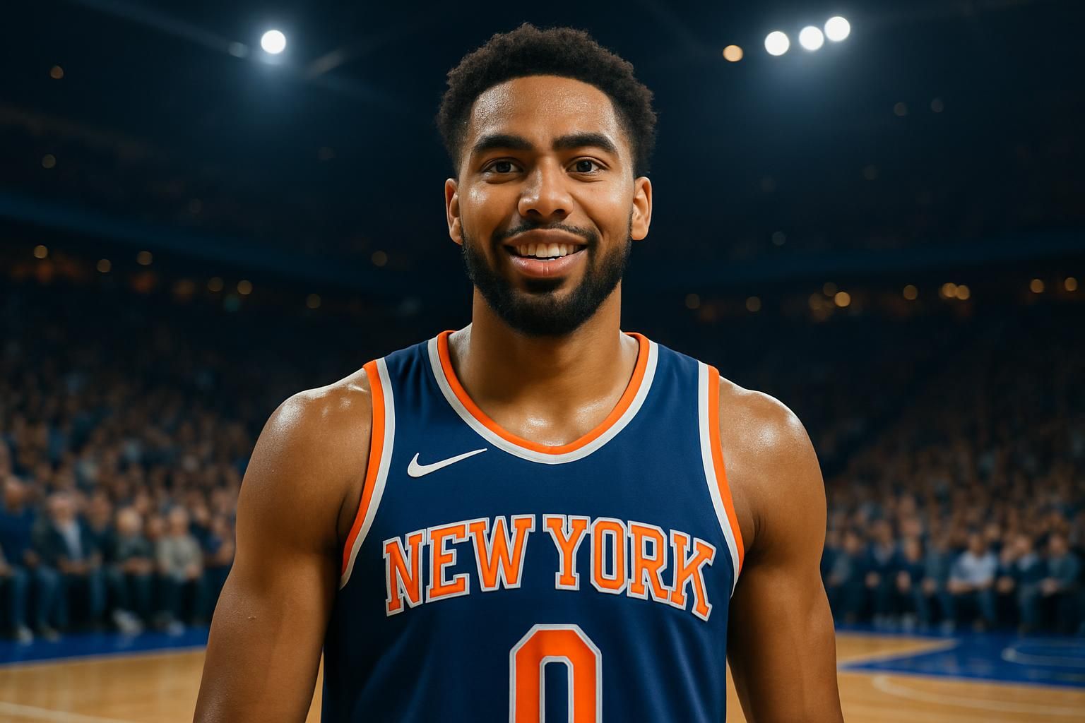 julian champagnie, natif de new york, exprime sa fierté et son enthousiasme à l'idée de défier les knicks en finale nba, partageant l'émotion de voir sa famille admirer ses performances en direct.
