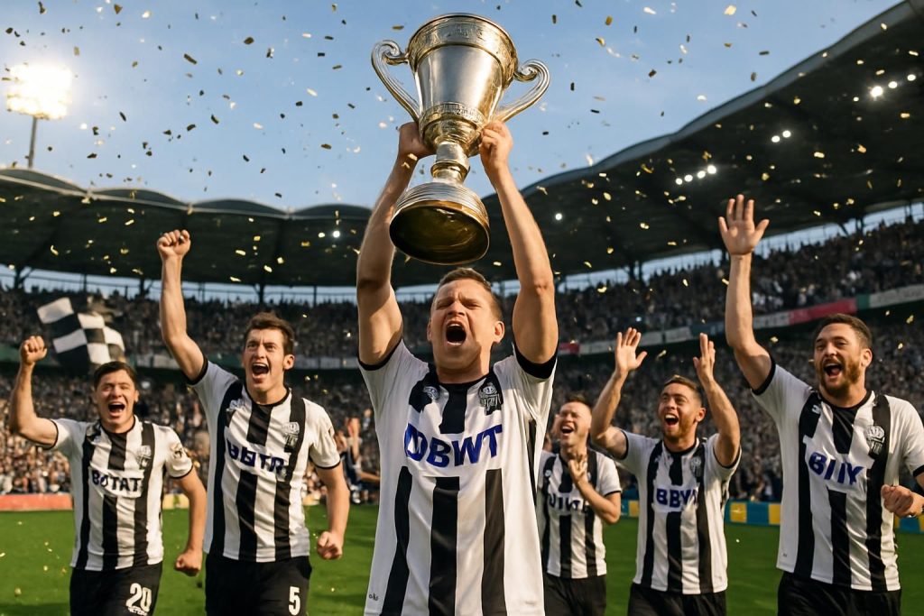 lask remporte enfin la coupe d'autriche après plus de soixante ans d'attente, marquant un triomphe historique pour le club.