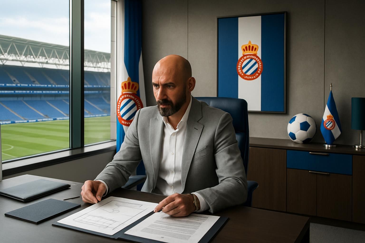l'espanyol barcelone confie à monchi le rôle de directeur sportif pour renforcer son équipe et assurer un avenir solide en liga.