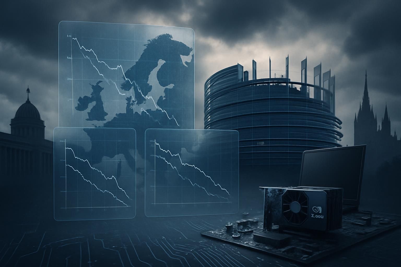 L’Europe débute en retrait entre indices PMI, tensions géopolitiques et actualités de Nvidia