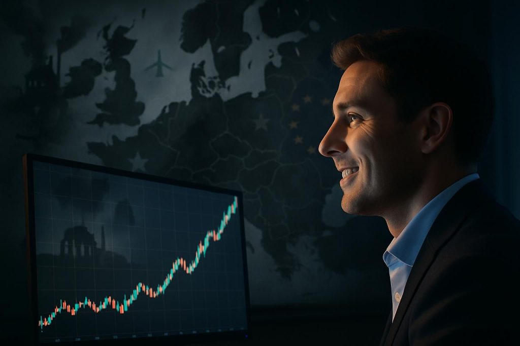 découvrez comment l'europe navigue entre incertitudes géopolitiques et optimisme sur les marchés financiers, avec le stoxx 600 qui approche son sommet historique.