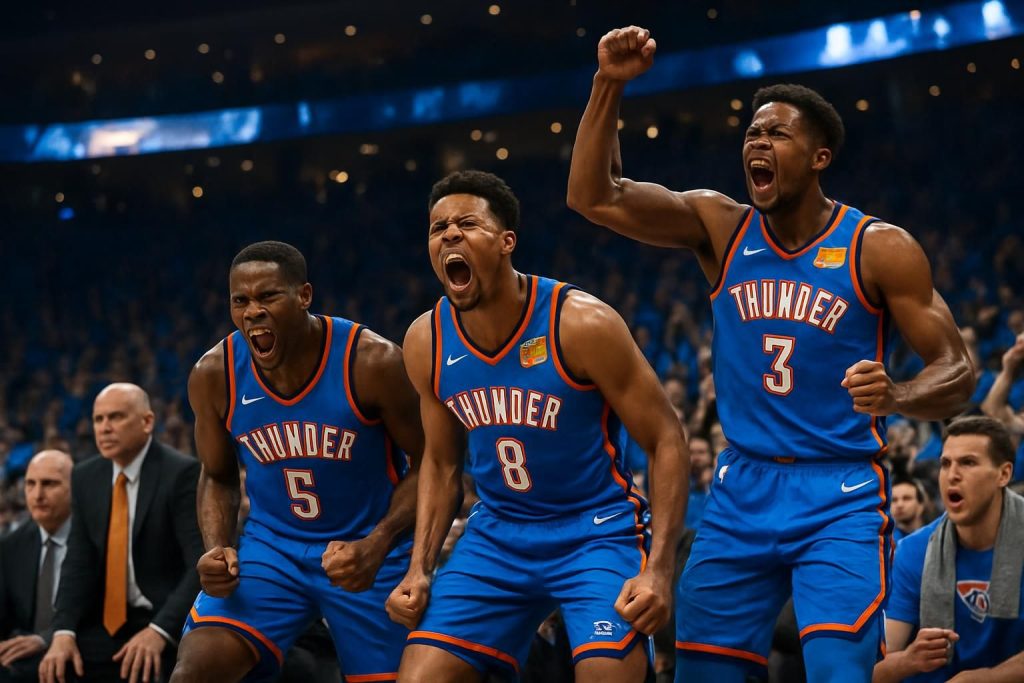 découvrez comment le banc du thunder révèle une puissance insoupçonnée et bouleverse la hiérarchie de la conférence ouest de la nba.