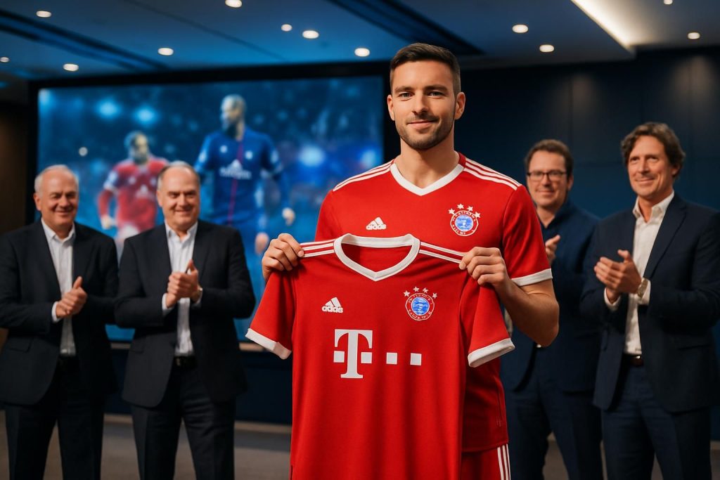 découvrez le nouveau maillot du bayern munich, dévoilé avant le match inaugural contre le psg en ligue des champions. un design inédit pour affronter les grands rendez-vous européens.