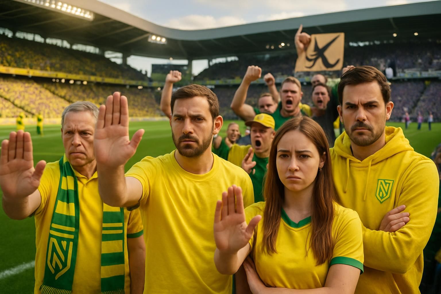 Le FC Nantes dénonce fermement les agissements de certains supporters face à Toulouse : « Nos valeurs ne peuvent être trahies par de tels comportements »