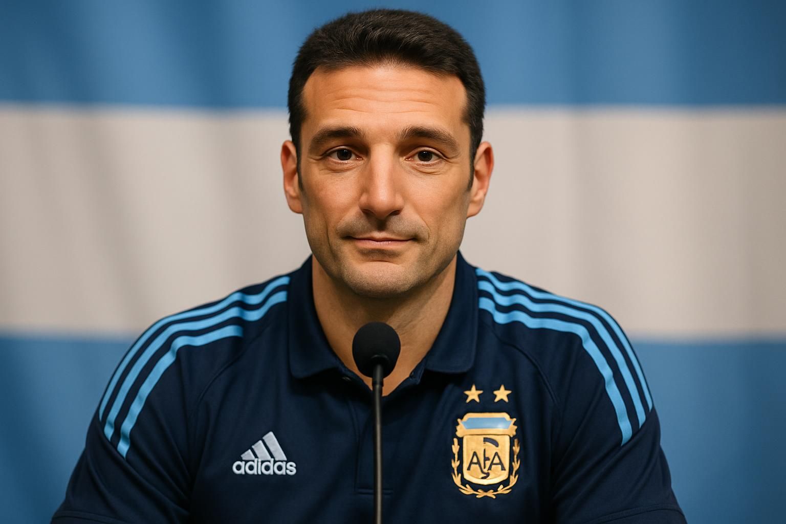 lionel scaloni, coach de l'équipe d'argentine, rassure sur l'état de santé de lionel messi après sa blessure : « les premières informations sont encourageantes ».