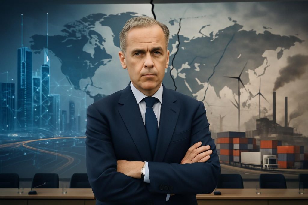 découvrez l'analyse de mark carney sur une fracture globale majeure, marquée par des bouleversements simultanés en technologie, énergie, commerce et géopolitique, redéfinissant les équilibres mondiaux.