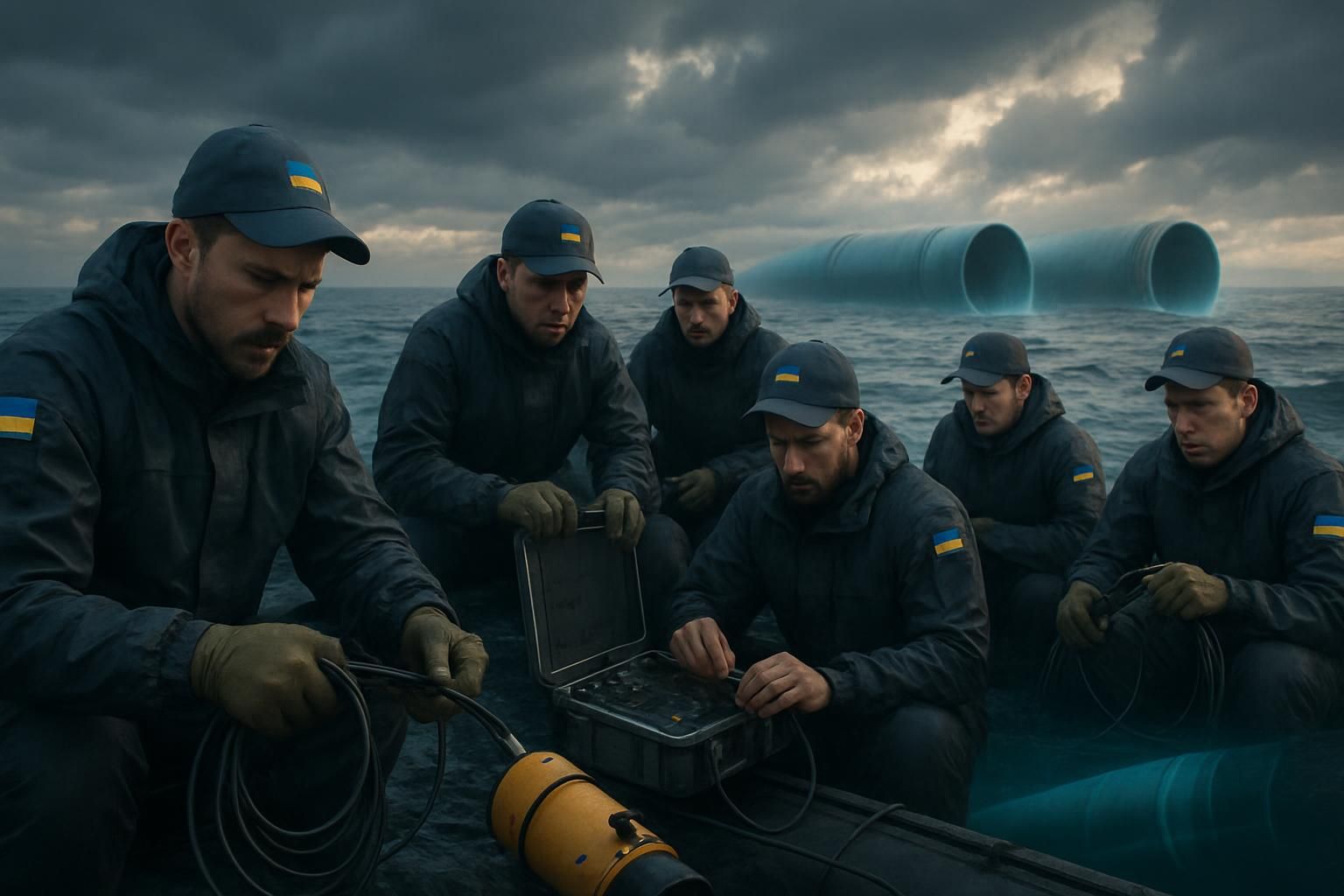 découvrez l'incroyable histoire des sept ukrainiens impliqués dans le sabotage majeur de nord stream, un événement marquant du siècle au cœur des tensions géopolitiques.