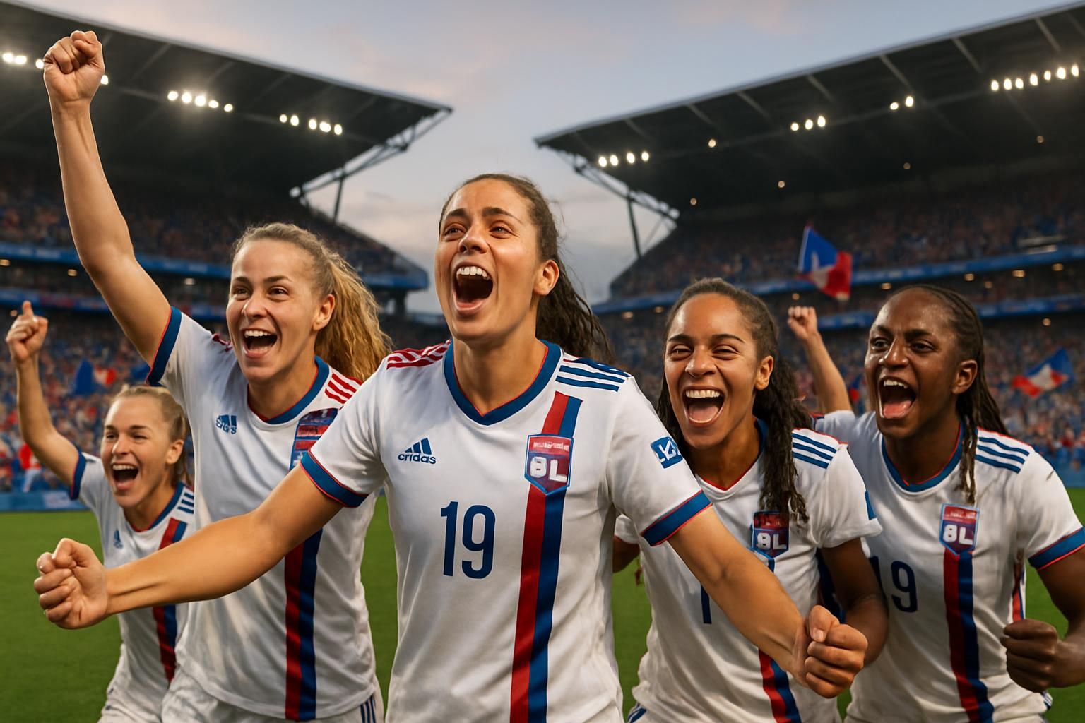 découvrez le triomphe de l'ol lyonnes, les reines du football féminin, et leur parcours remarquable vers la victoire et la gloire.