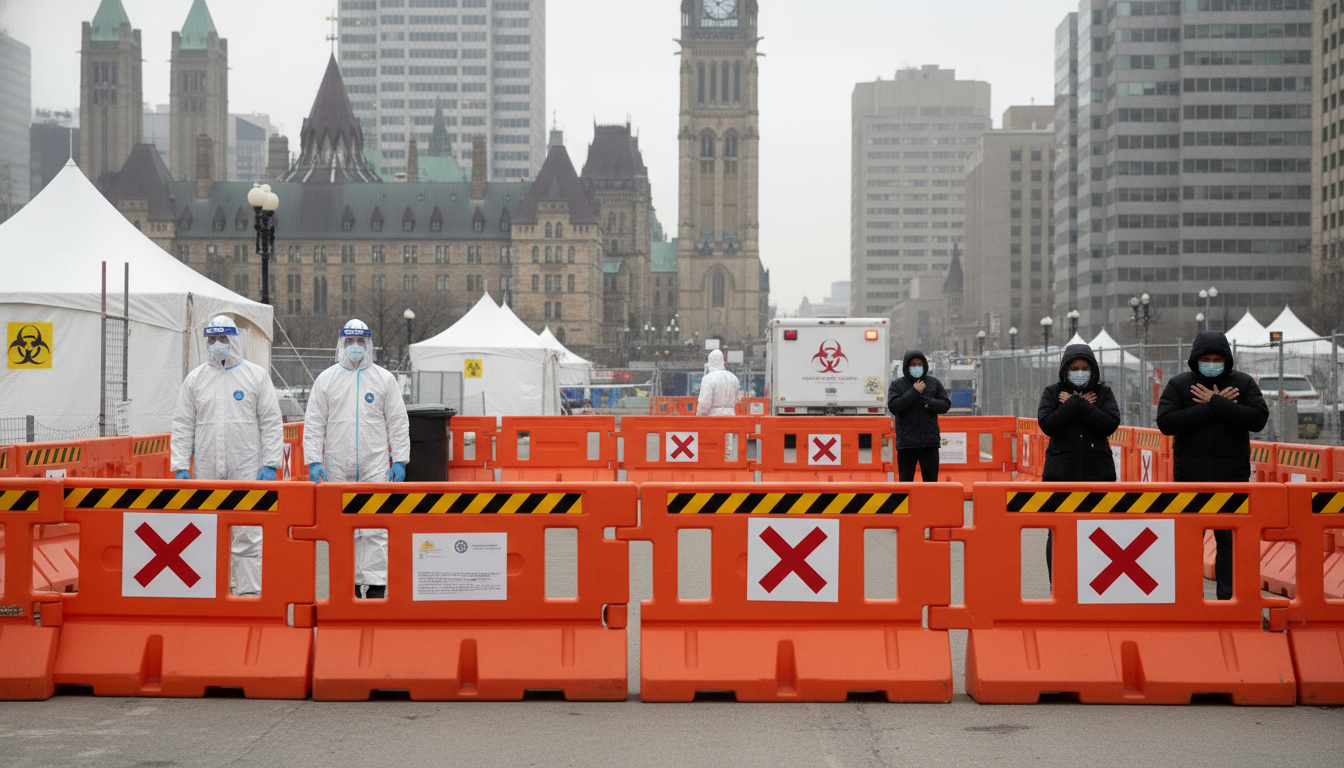 Ottawa instaure une quarantaine de 21 jours pour contrer la menace de l’Ebola