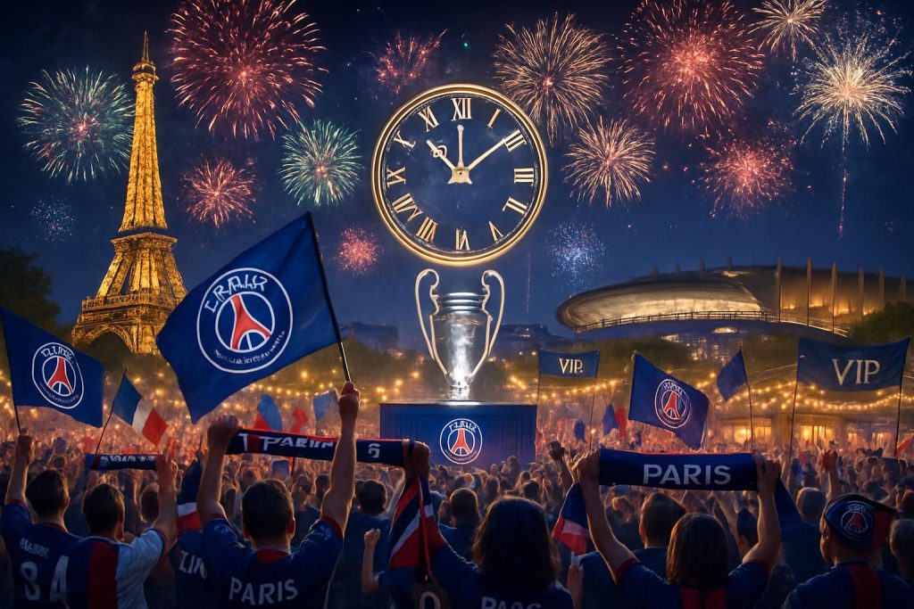 découvrez tous les lieux, horaires et avantages exclusifs pour célébrer le titre du psg en ligue des champions. suivez notre guide complet pour profiter pleinement des festivités.